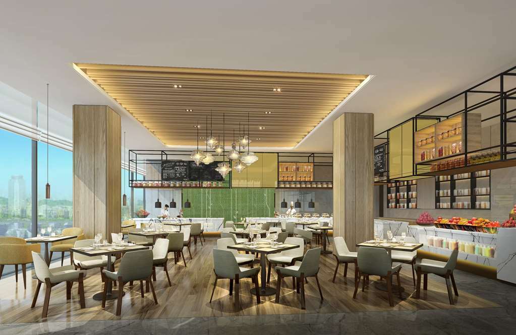 Hilton Garden Inn Zhuhai Hengqin Restoran foto